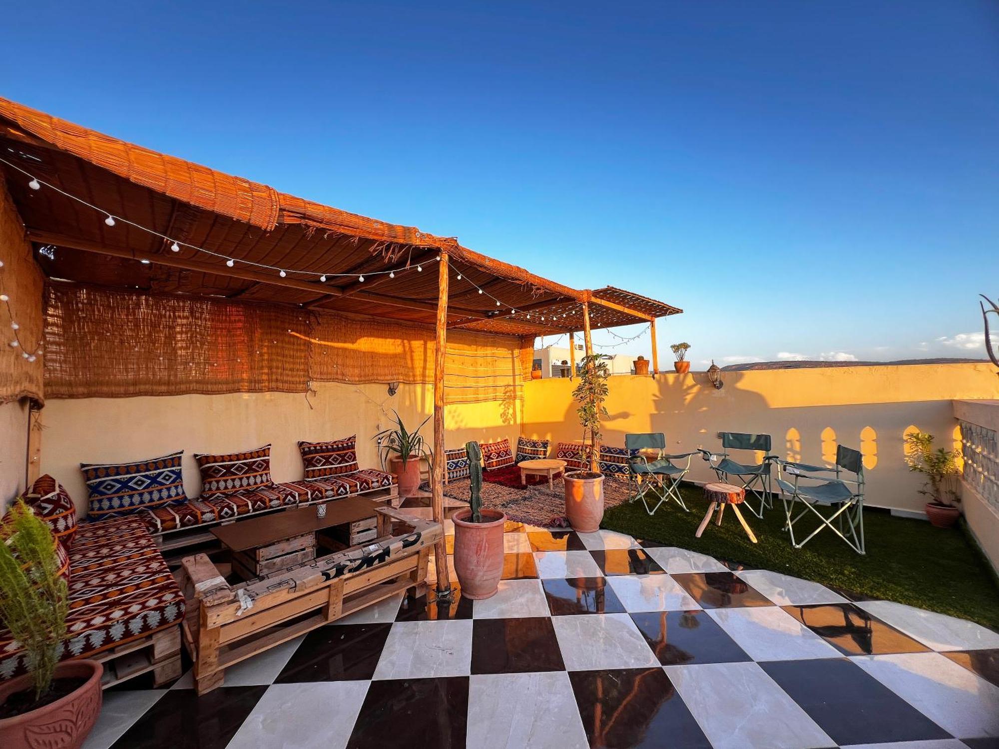 Mamo Surf Morocco Hostel Tamraght Bagian luar foto